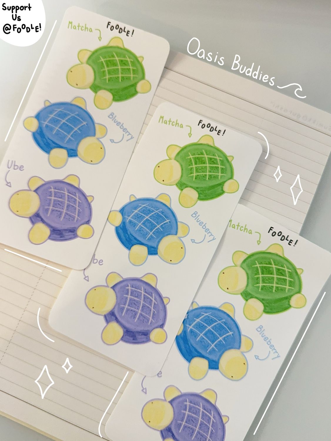 Oasis Buddies Sticker Sheet!