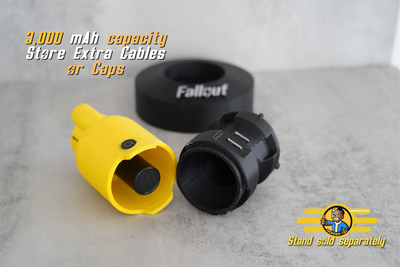 Life-size Fusion Core Battery Pack and Container