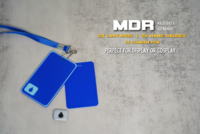 Severance-Inspired ID Badge (2-Pack) | Lumon Employee Name Tag &amp; Card Holder | Free Lumon Pen