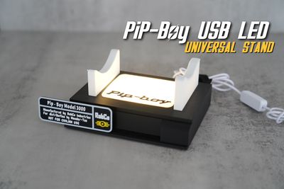 Pip Boy USB Universal Stand/With new images