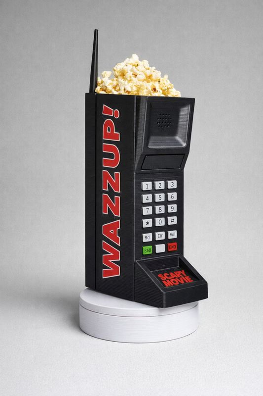 Scary Movie Popcorn Bucket | 90s Phone Popcorn Bucket