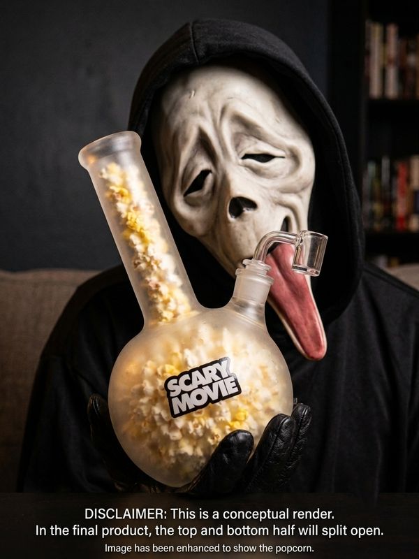 Scary Movie Popcorn Bucket | Water Pipe Popcorn Bucket