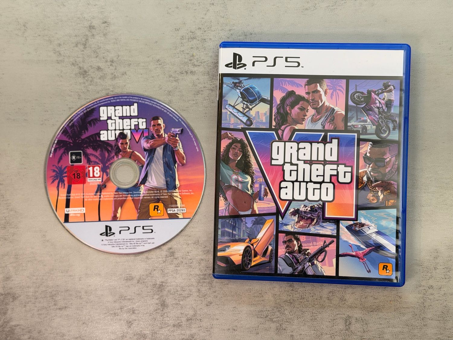 GTA 6 Disc &amp; Collectors Box