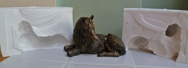 3D HORSE SILICONE MOULD