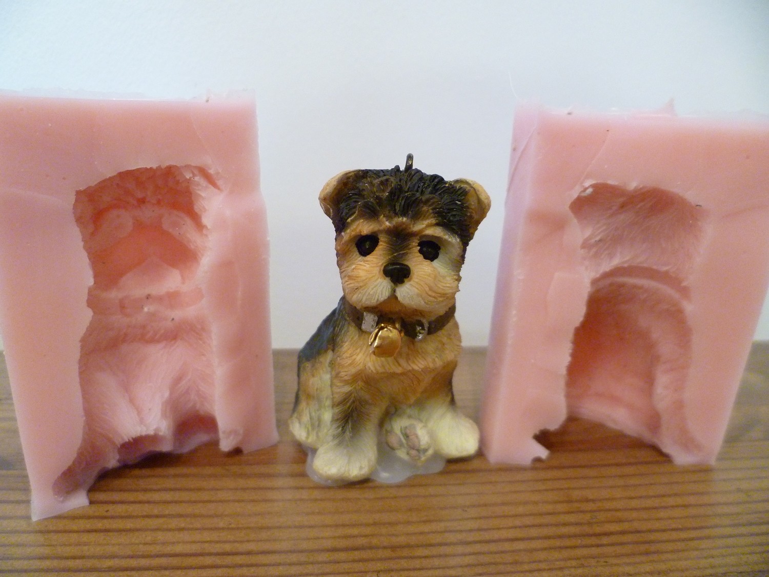 NEW 3D BABY SCHNAUZER SILICONE MOULD