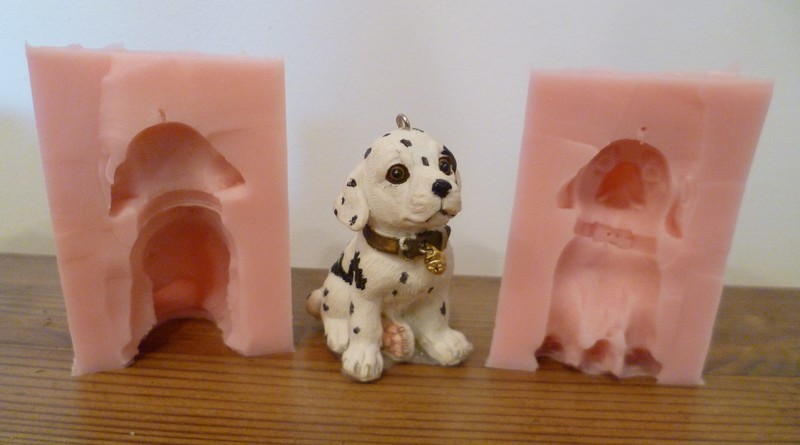 NEW 3D DALMATION SILICONE MOULD