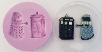 DR WHO SILICONE MOULDS