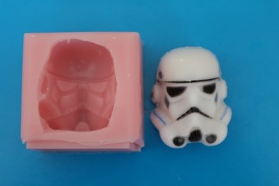 STAR WARS TROOPER HEAD SILICONE MOULD