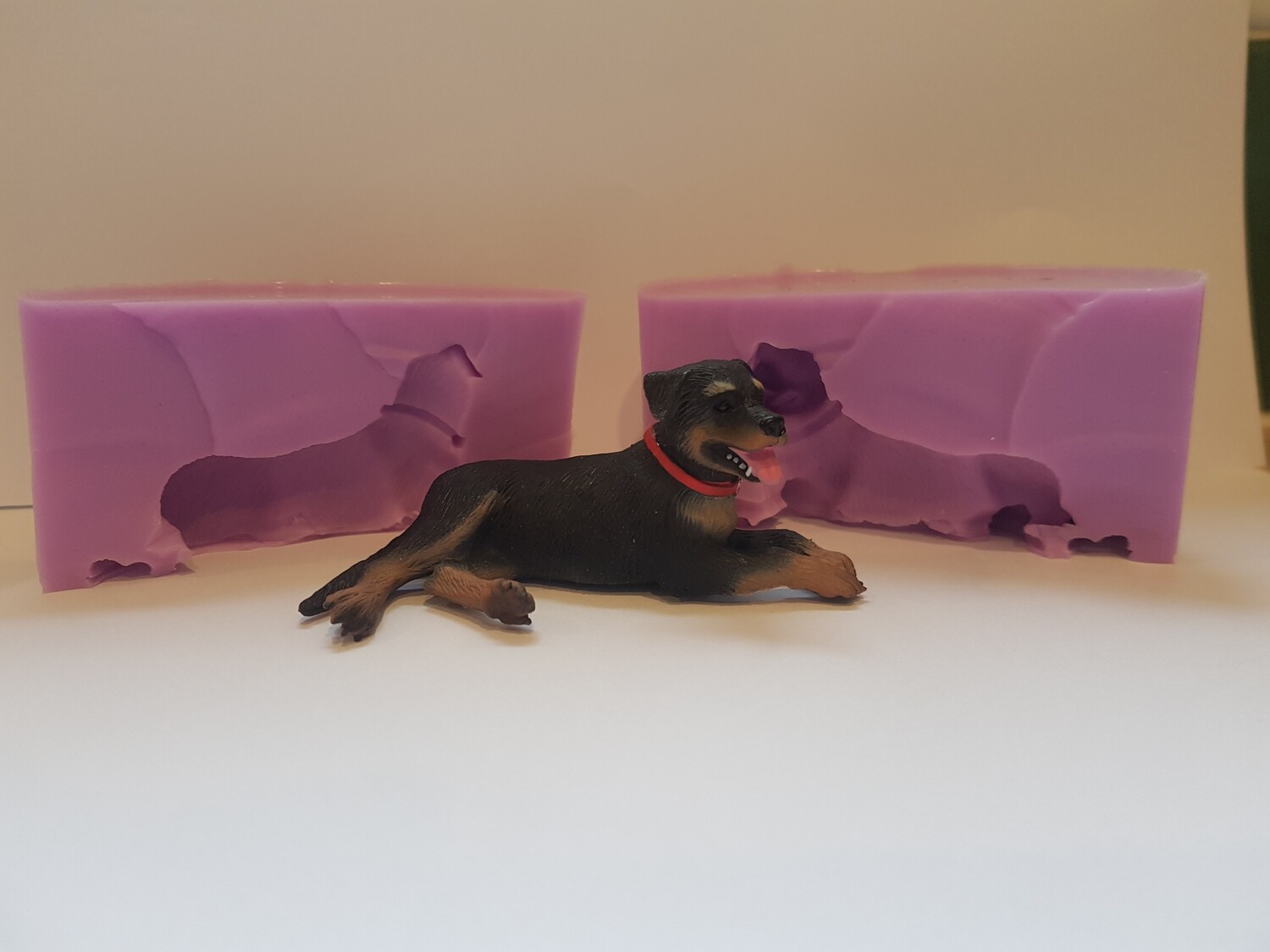 3D ROTTWEILER SILICONE MOULD