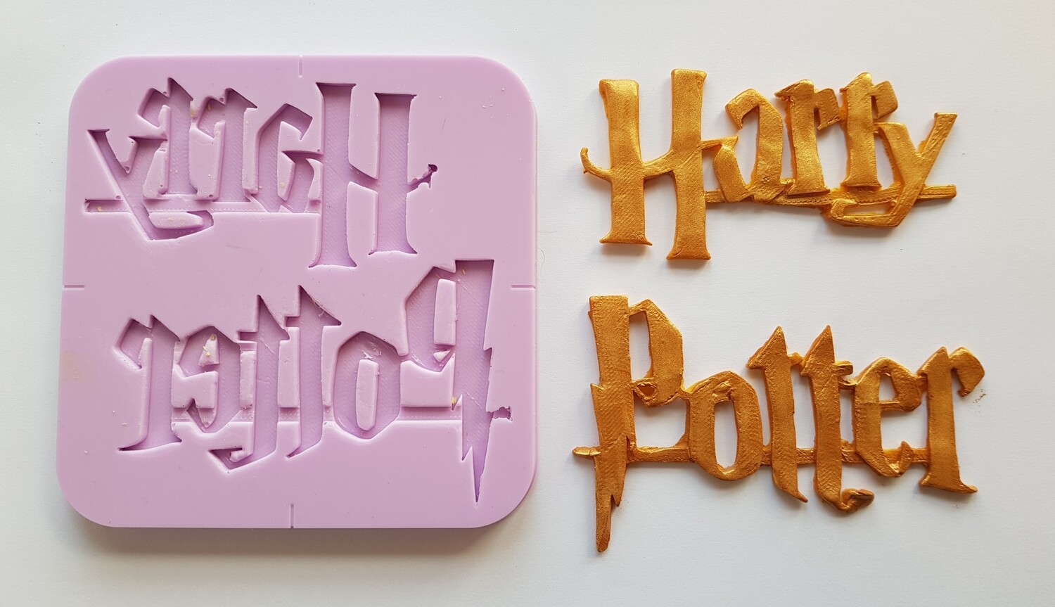 HARRY POTTER INSPIRED NAME SILICONE MOULD
