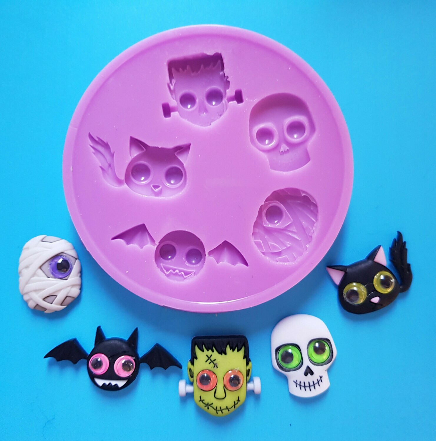 HALLOWEEN GHOULS SILICONE MOULD