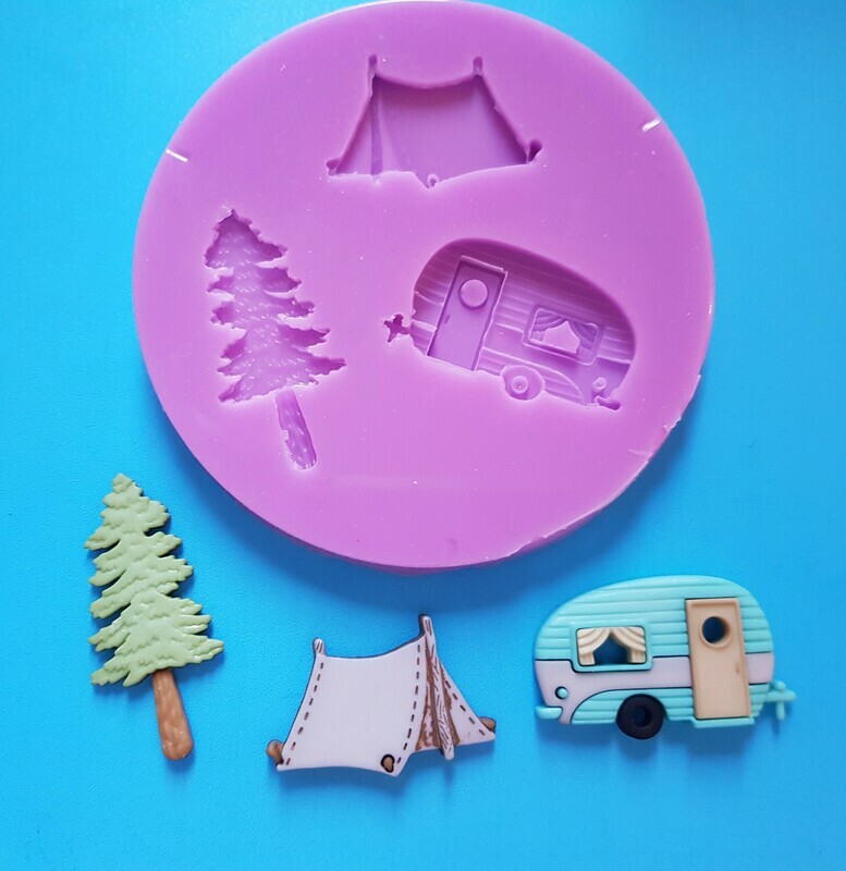 CAMPING CARAVAN SILICONE MOULD