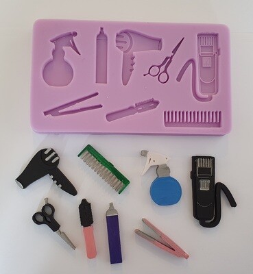 NEW HAIR DRESSING SALON SILICONE MOULD