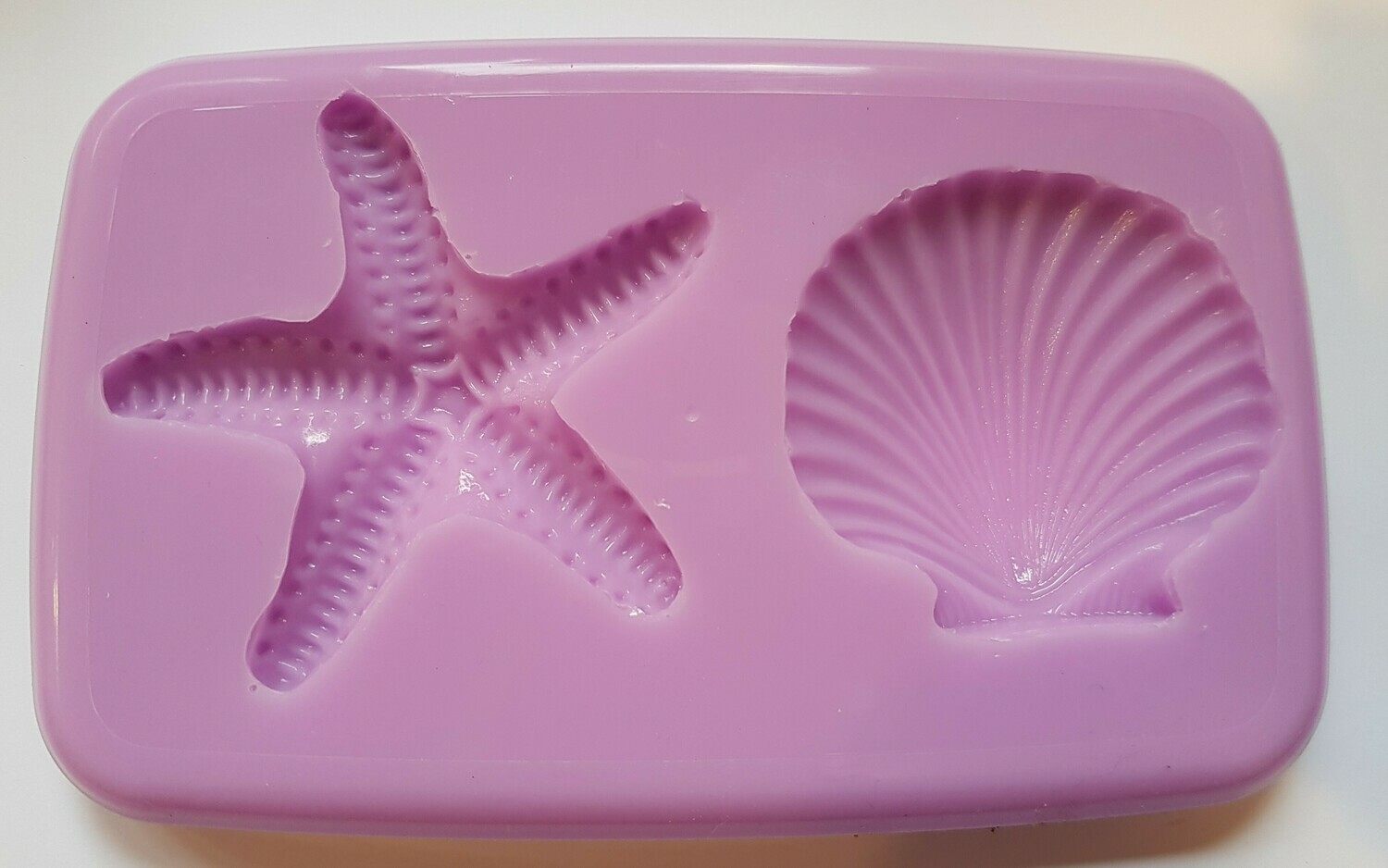 STARFISH AND SHELL SET SILICONE MOULD