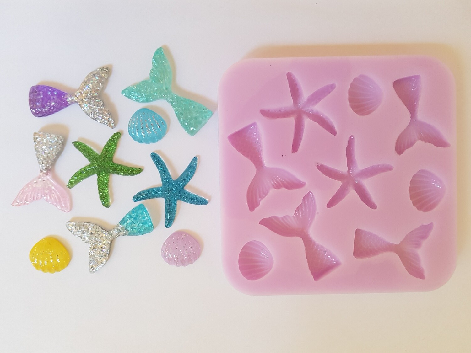 SEA LIFE SET SILICONE MOULD