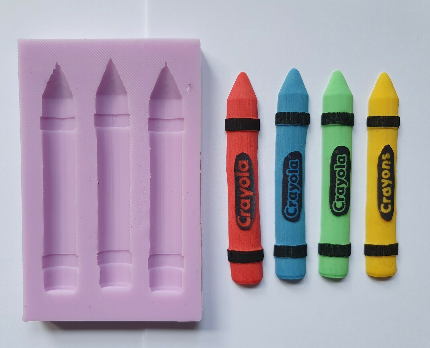 CRAYONS SILICONE MOULD