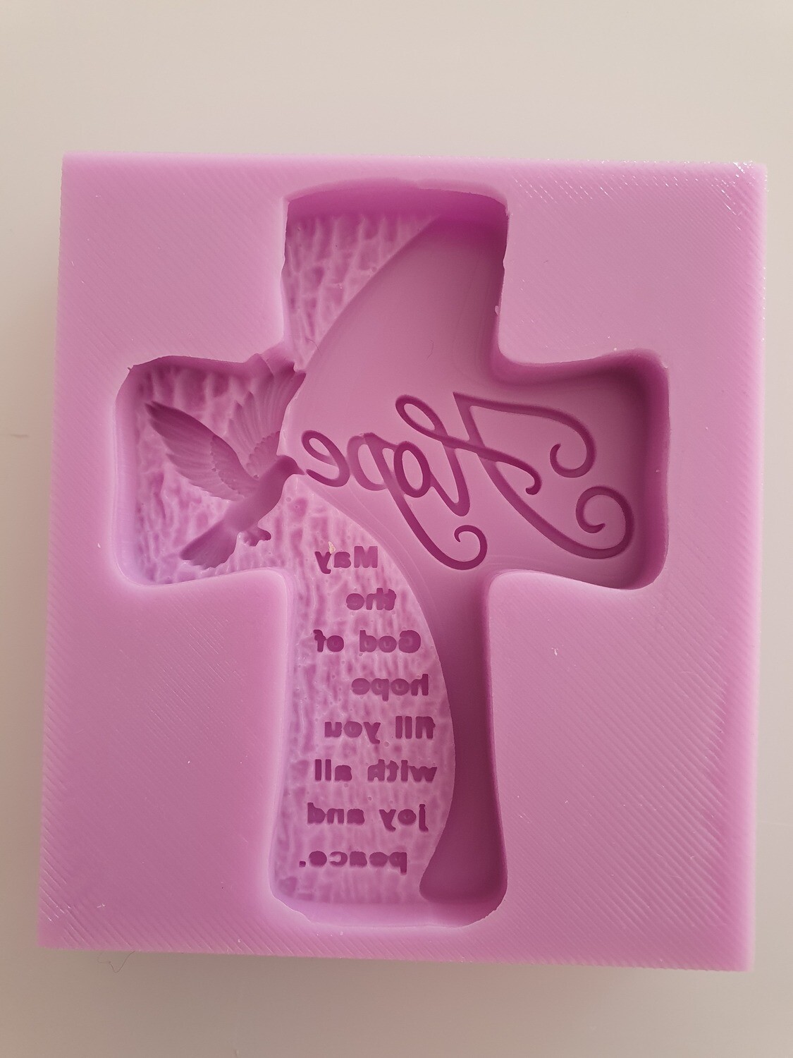 HOPE CROSS SILICONE MOULD