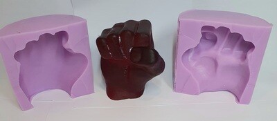 3D LARGE HULK FIST SILICONE MOULD