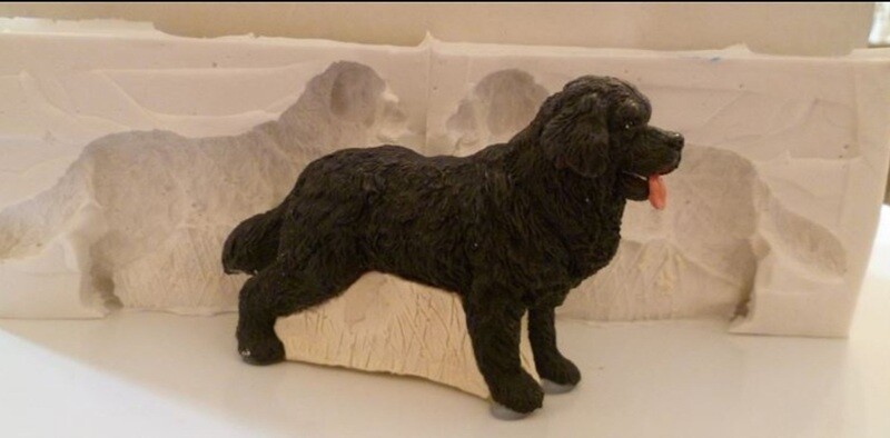3D newfoundland SILICONE MOULD