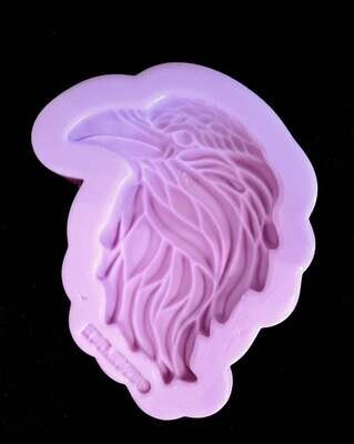 RAVEN HEAD SILICONE MOULD