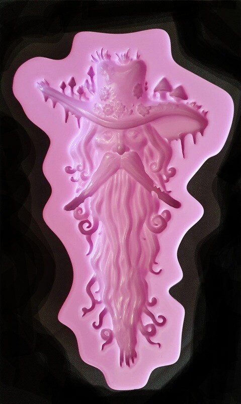 Large Mushroom woodland man SILICONE MOULD