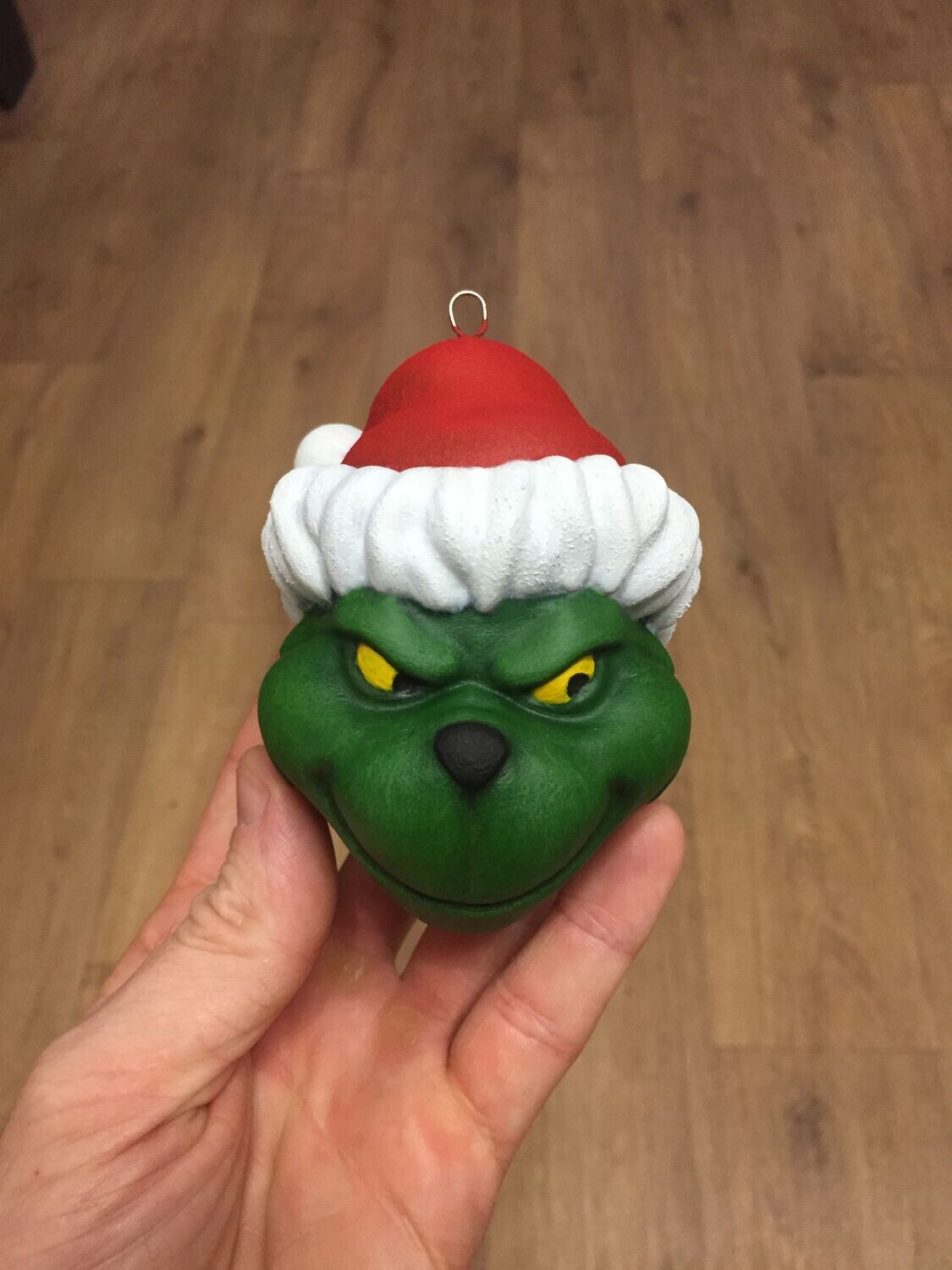 3D Grinch Head SILICONE MOULD