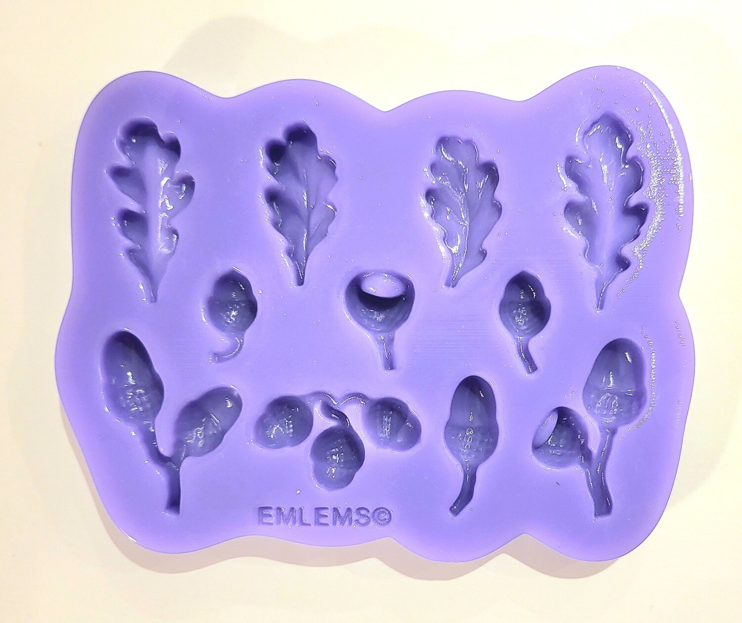 ACORNS AND LEAFS SET SILICONE MOULD
