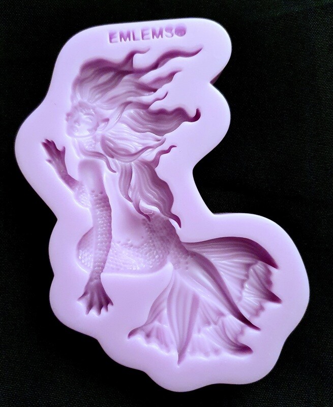 EMLEMS WEBBED MERMAID SILICONE MOULD