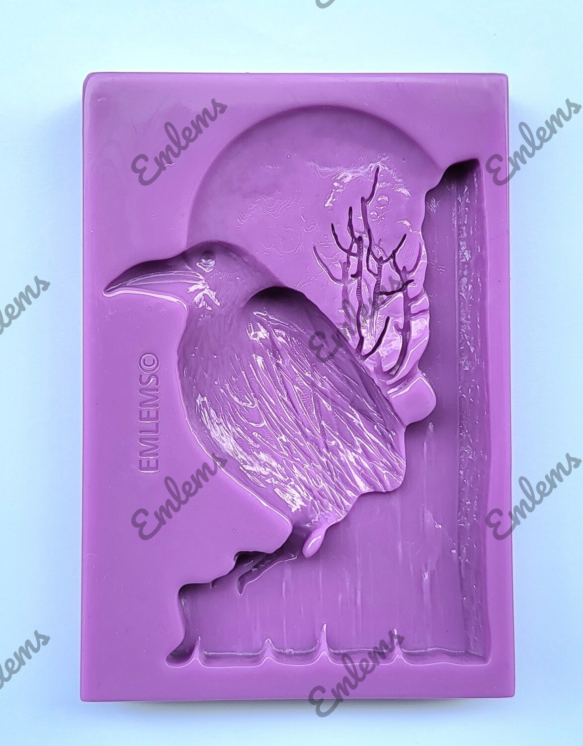 EMLEMS RAVEN MOON SILICONE MOULD