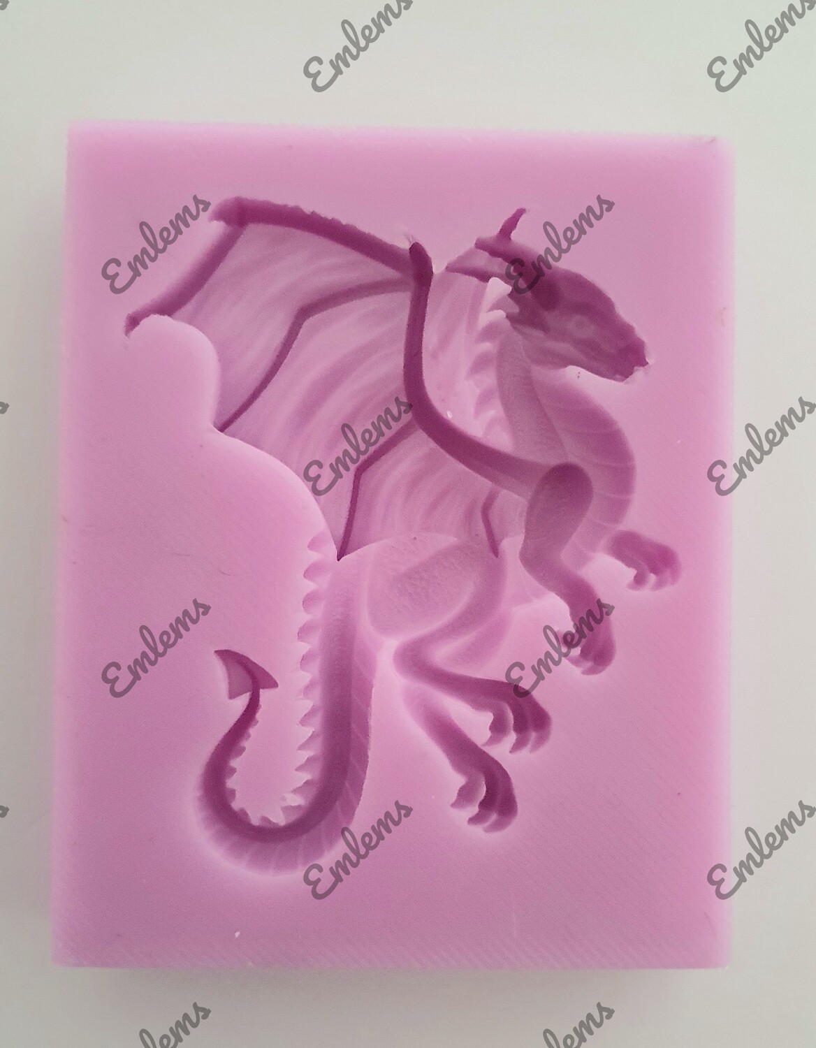 6cm DRAGON SILICONE MOULD