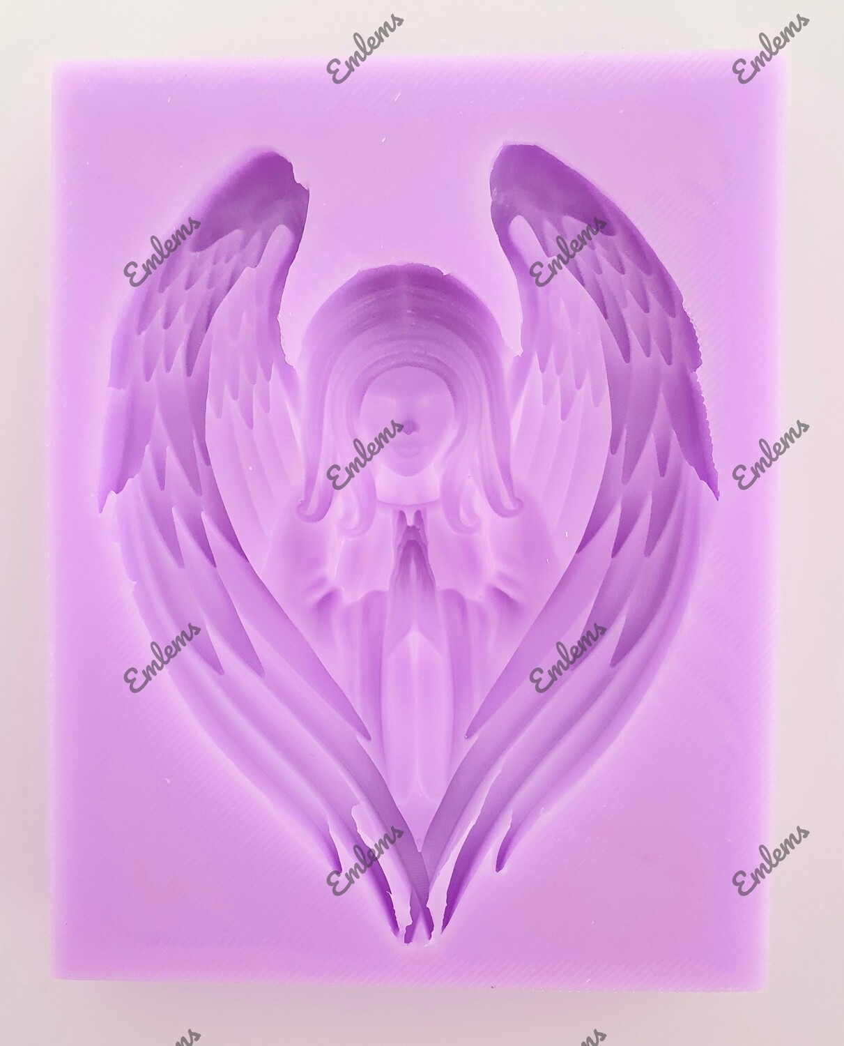EMLEMS HEART ANGEL SILICONE MOULD