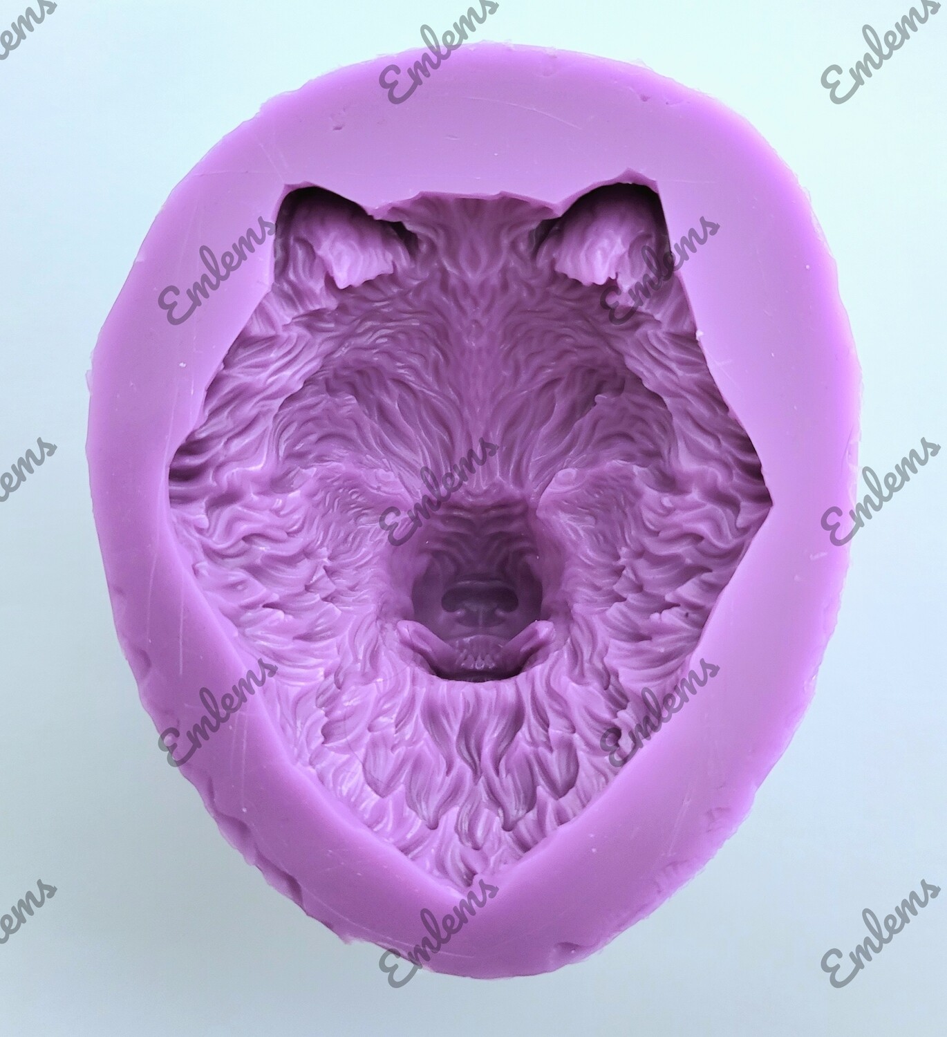 FIERCE WOLF SILICONE MOULD BY EMLEMS