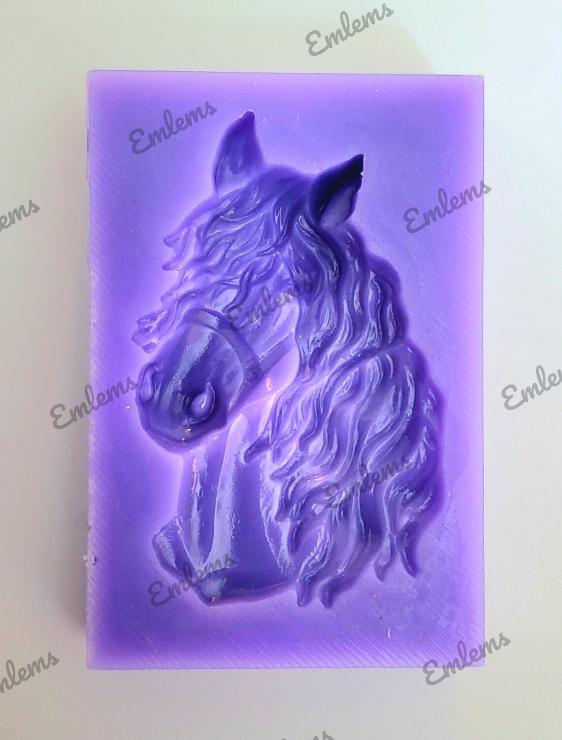 EMLEMS SMALL HORSE HEAD SILICONE MOULD