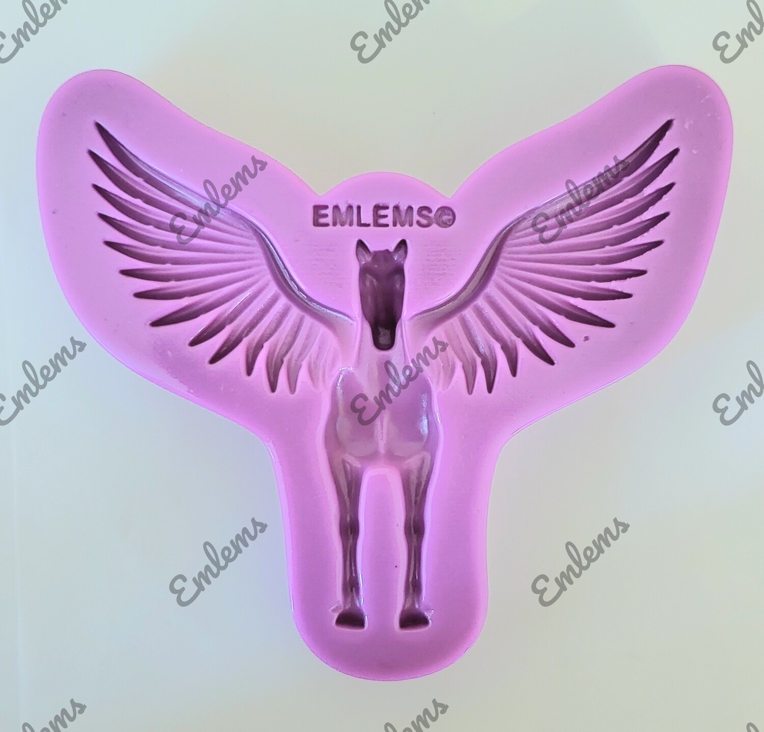 EMLEMS PEGASUS MYTHICAL  FLYING HORSE SILICONE MOULD