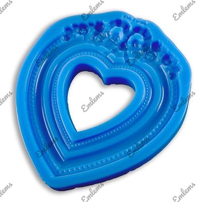 Ornate silicone moulds
