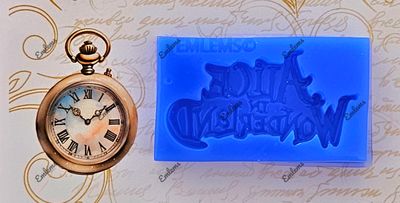 EMLEMS NEW WONDERLAND RANGE SMALL ALICE IN WONDERLAND LOGO SILICONE MOULD