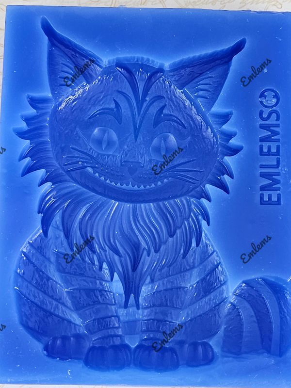 EMLEMS NEW WONDERLAND RANGE LARGE CHESHIRE CAT SILICONE MOULD