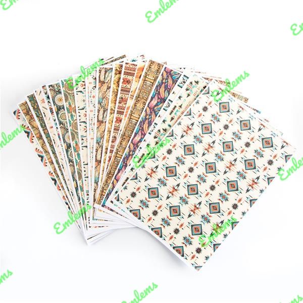 Emlems 20 x A4 Native American Backing Craft Papers 160gsm