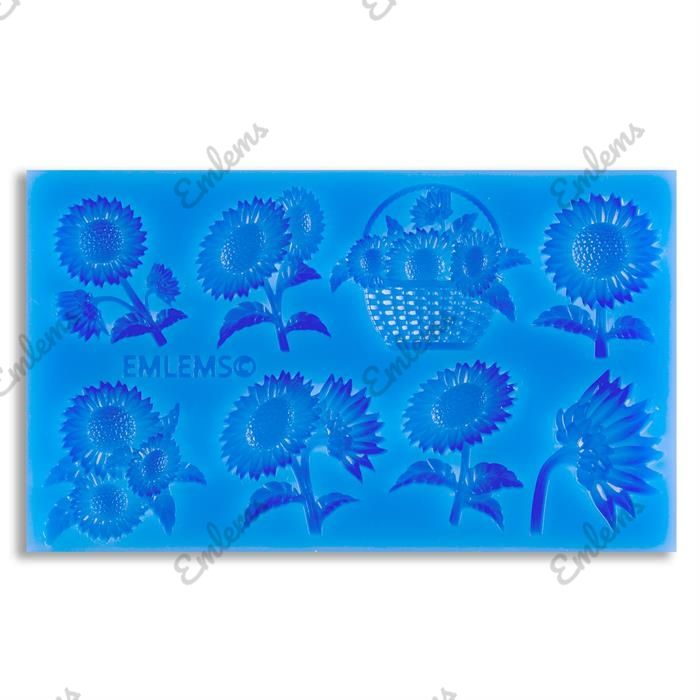 EMLEMS SUNFLOWER SET SILICONE MOULD