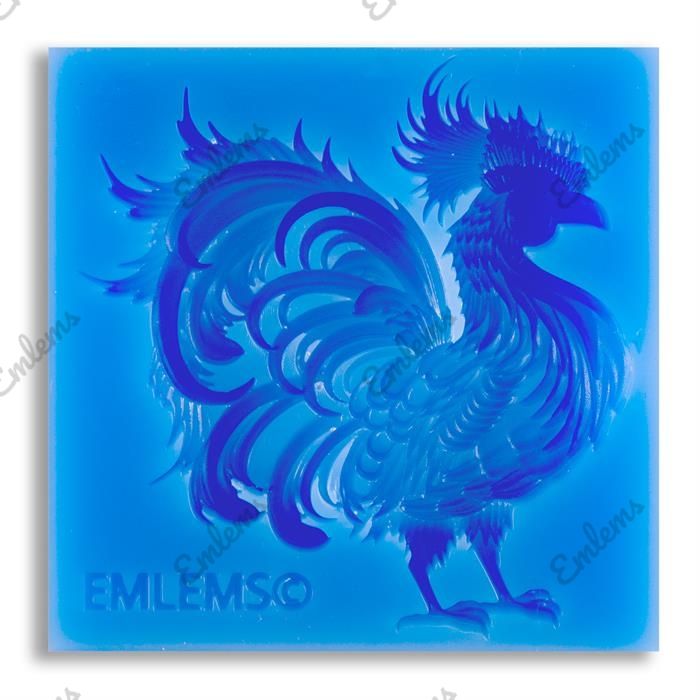 EMLEMS FARM ROOSTER COCKEREL  SILICONE MOULD