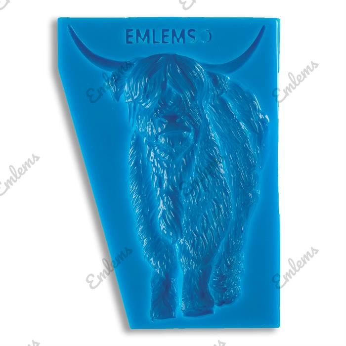 EMLEMS FARM LARGE HIGHLAND COW SILICONE MOULD
