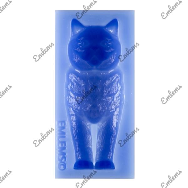 EMLEMS SMALL BRITISH BLUE CAT SILICONE MOULD