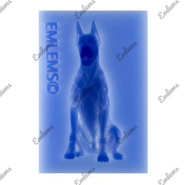 EMLEMS SMALL DOBERMAN DOG SILICONE MOULD