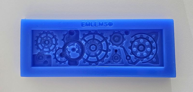 EMLEMS STEAMPUNK BORDER SILICONE MOULD