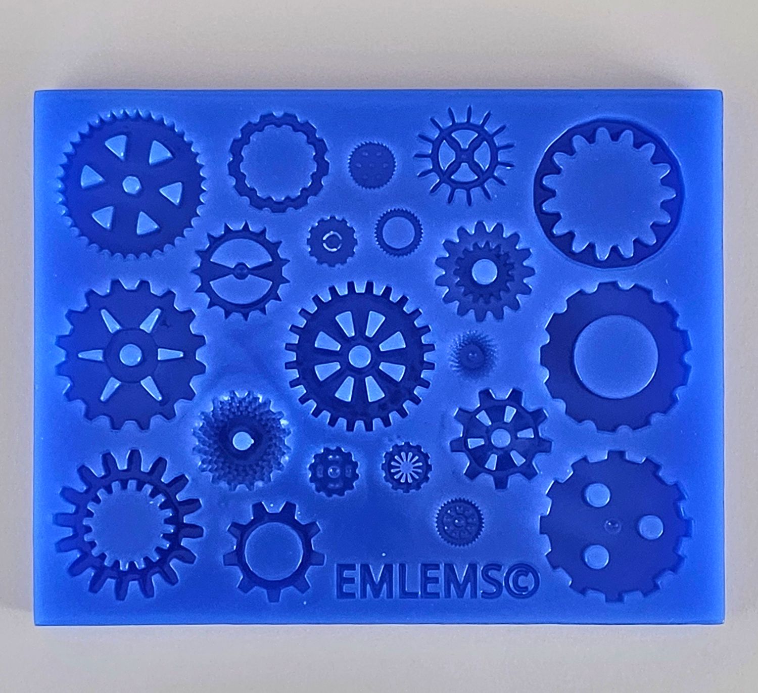 EMLEMS STEAMPUNK COGS 001 SILICONE MOULD