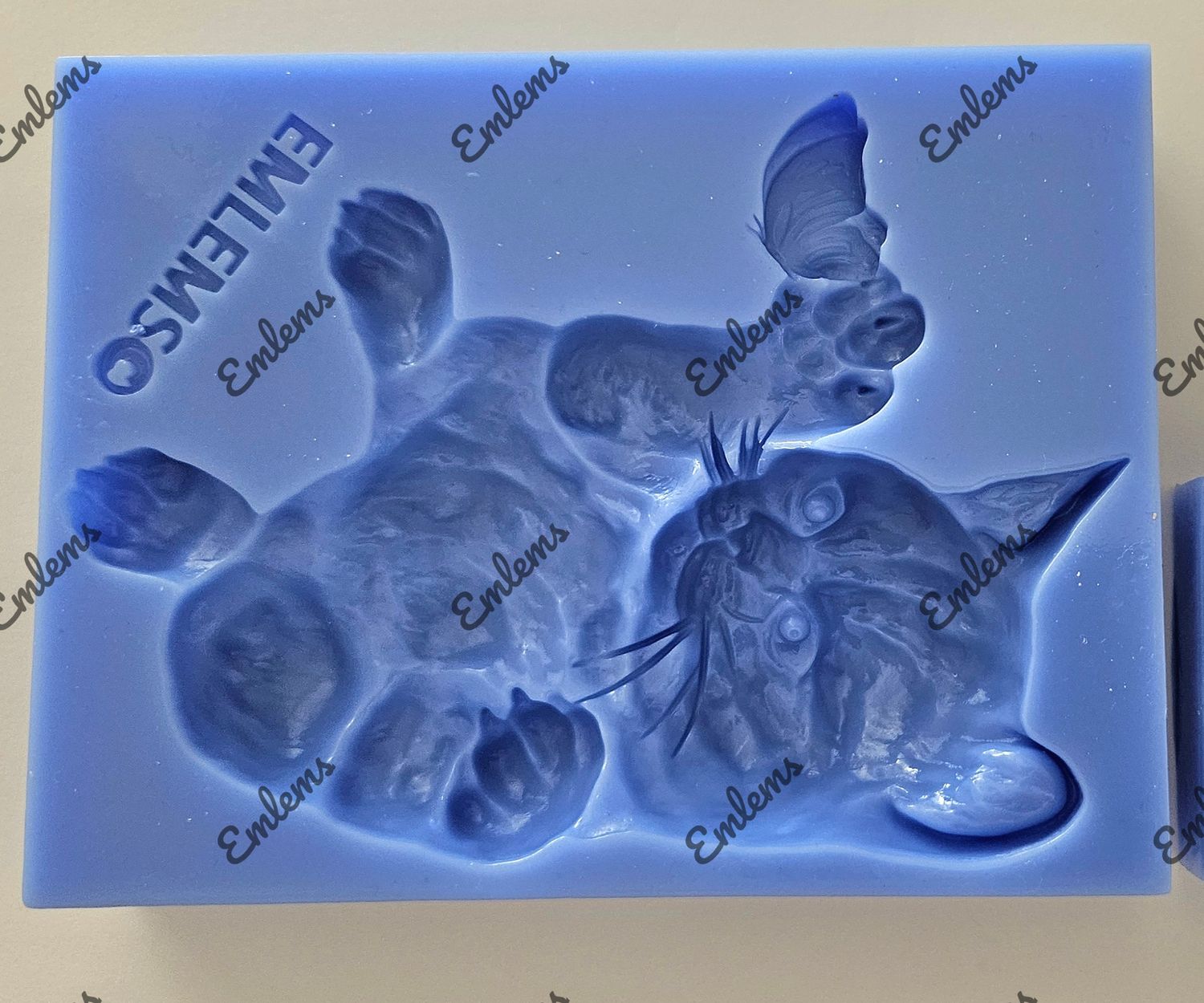 EMLEMS LARGE PLAYFUL CAT SILICONE MOULD