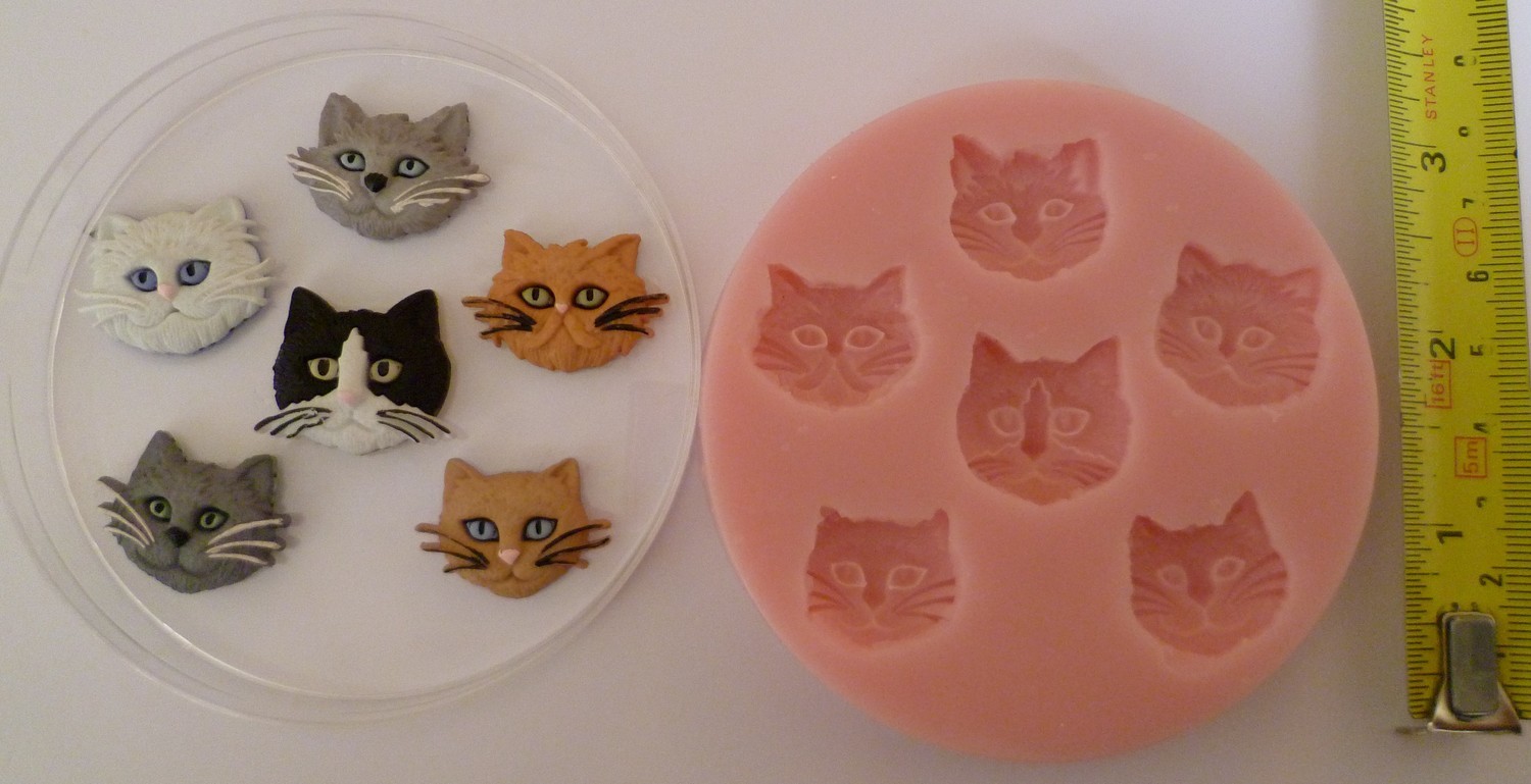 CAT SET SILICONE MOULD