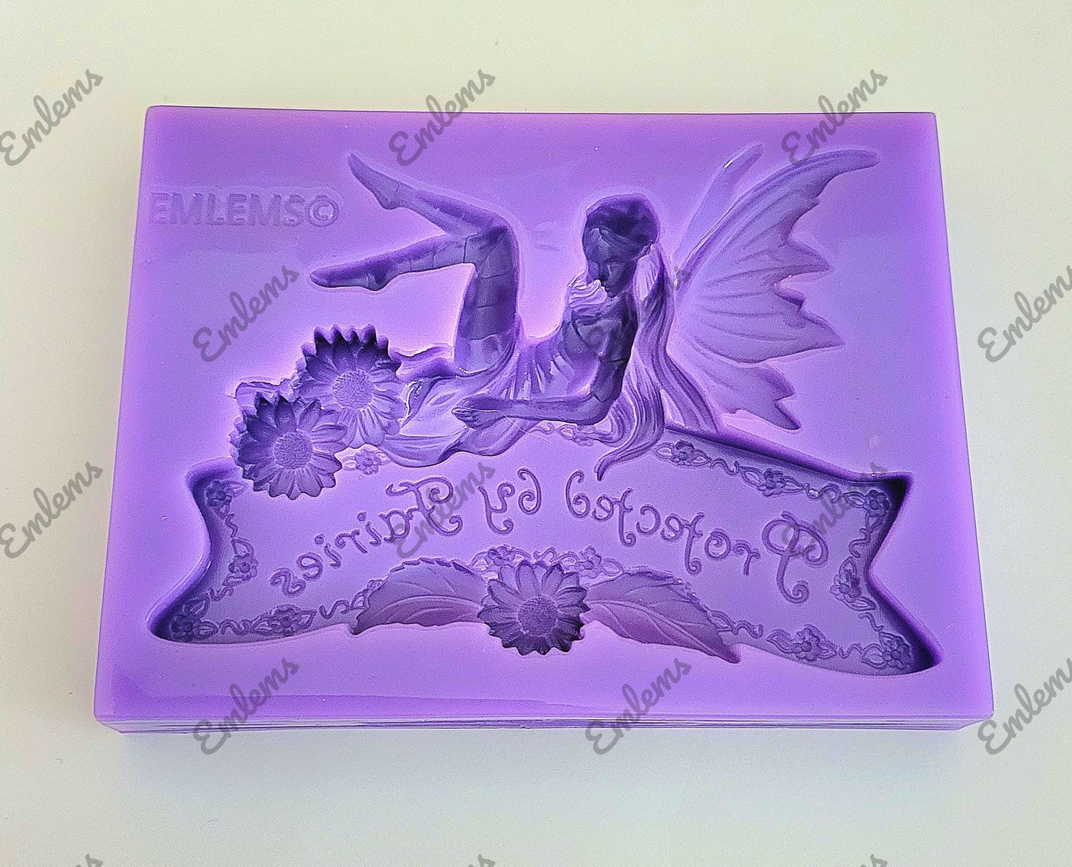 EMLEMS BRAND NEW &amp; EXCLUSIVE FAIRY PLAQUE HOUSE SILICONE MOULD