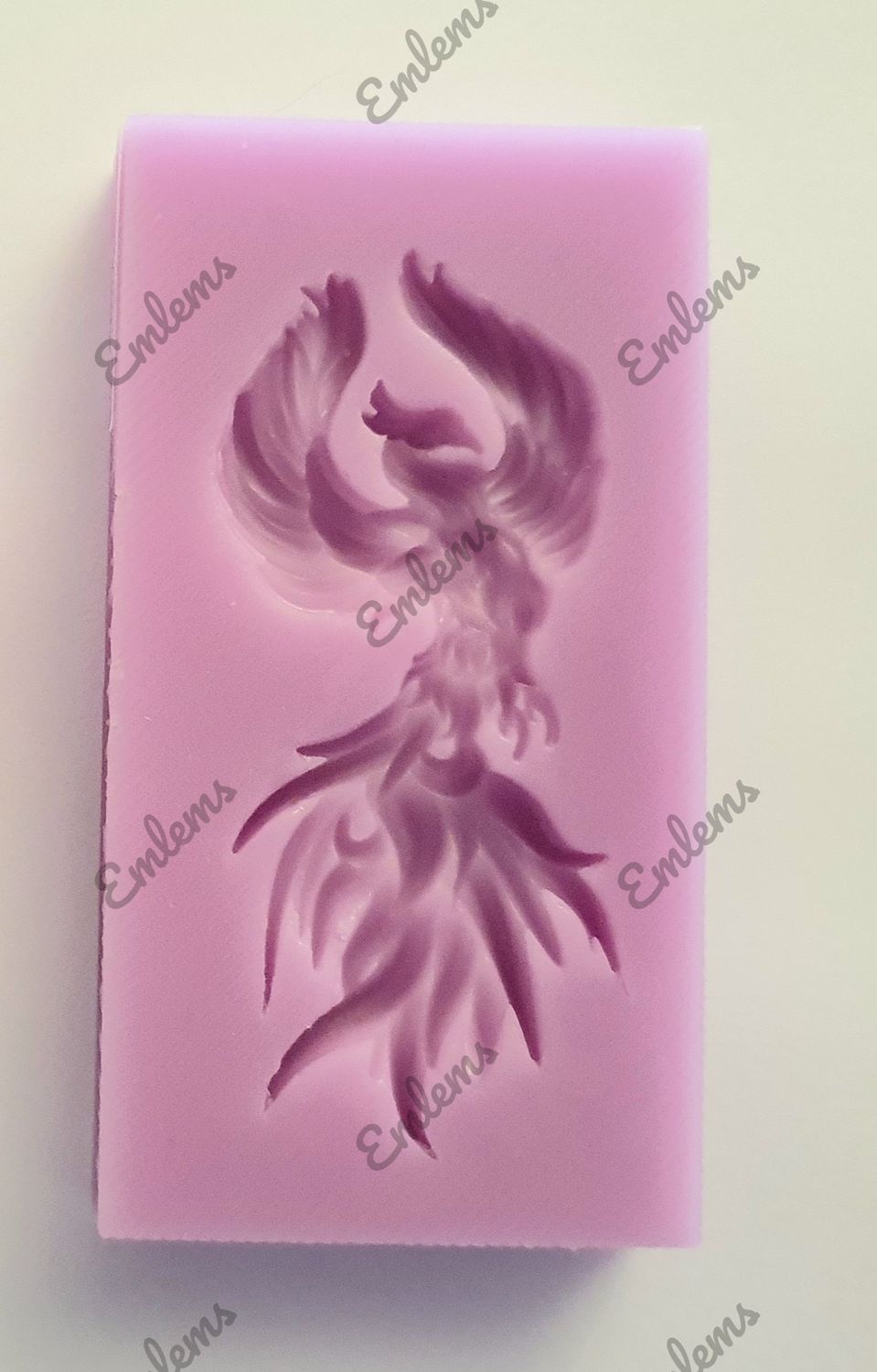 EMLEMS SMALL PHOENIX SILICONE MOULD