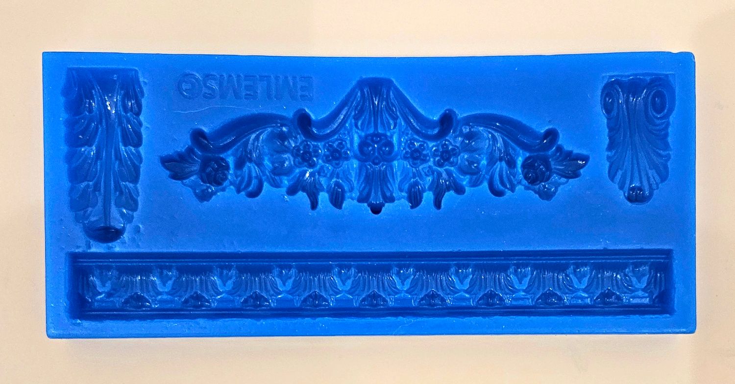 EMLEMS BRAND NEW RENAISSANCE DECOR SET SILICONE MOULD